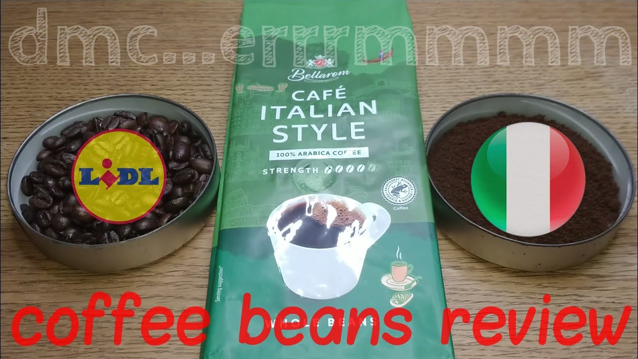 Lidl Bellarom Café Italian Style Coffee Beans Review.