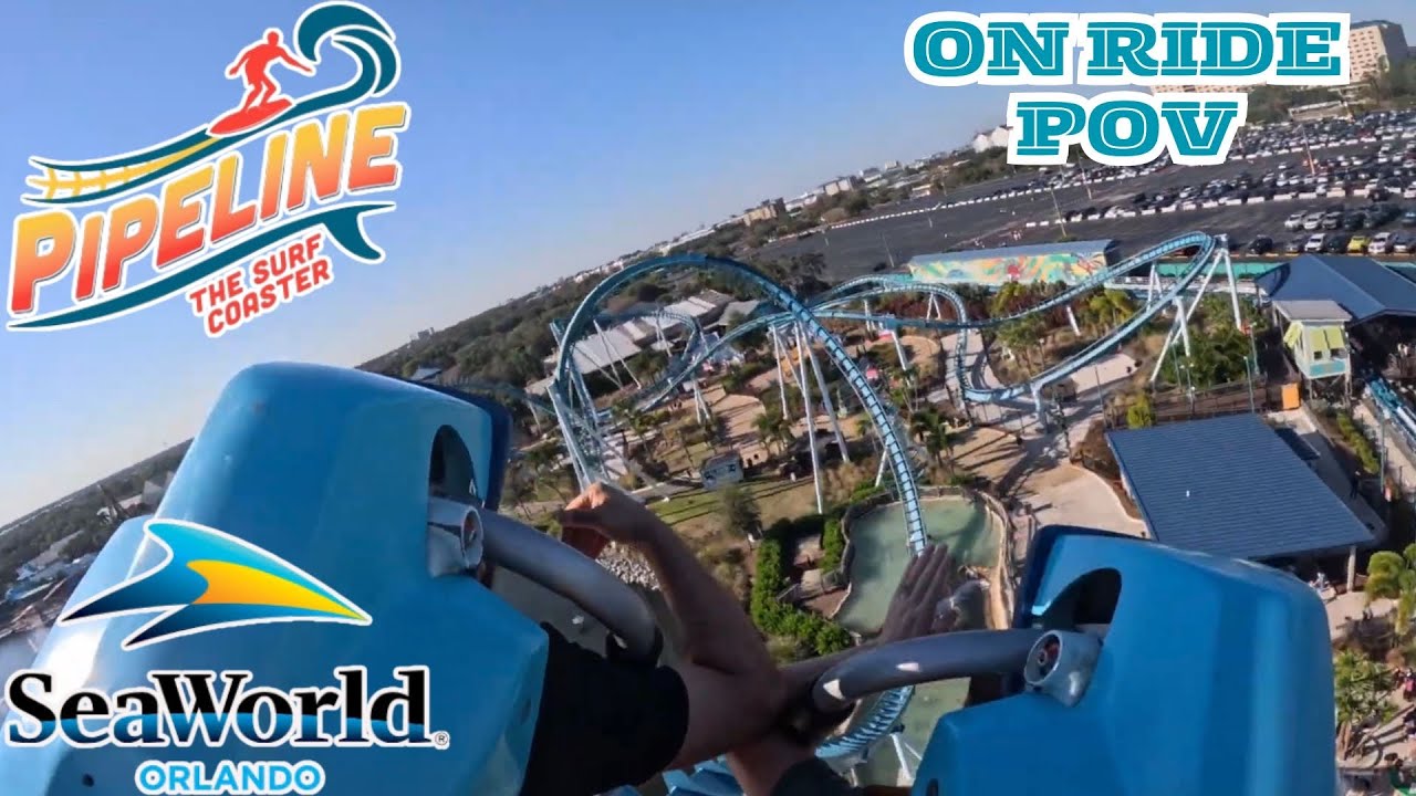 Pipeline On-Ride POV || Seaworld Orlando 2025