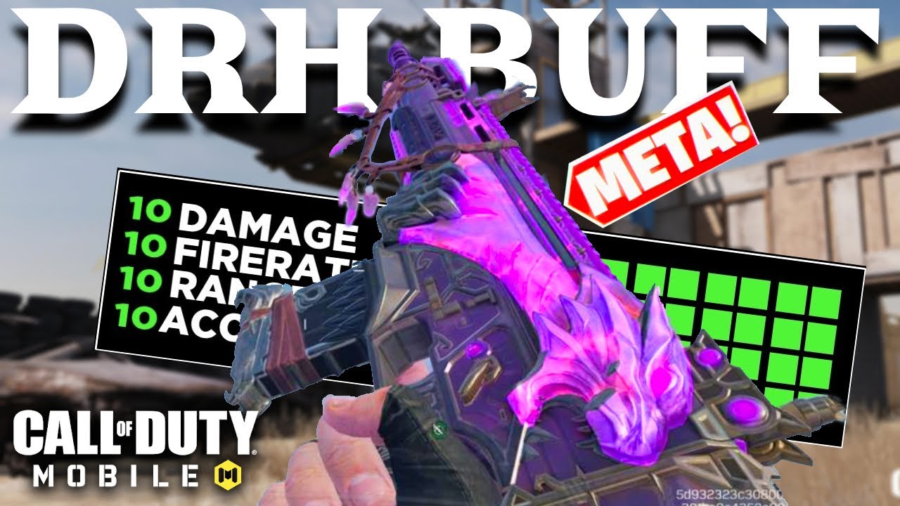 This DRH Gunsmith is META in COD Mobile Season 1 (BEST DRH Gunsmith)