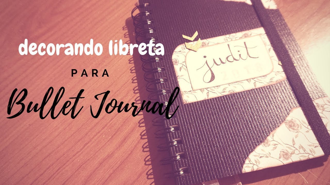 Decorando libreta para Bullet Journal