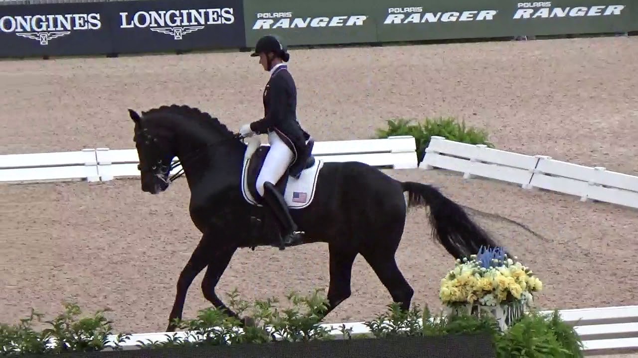 Adrienne Lyle & Salvino_WEG Tryon Grand Prix Special 2018