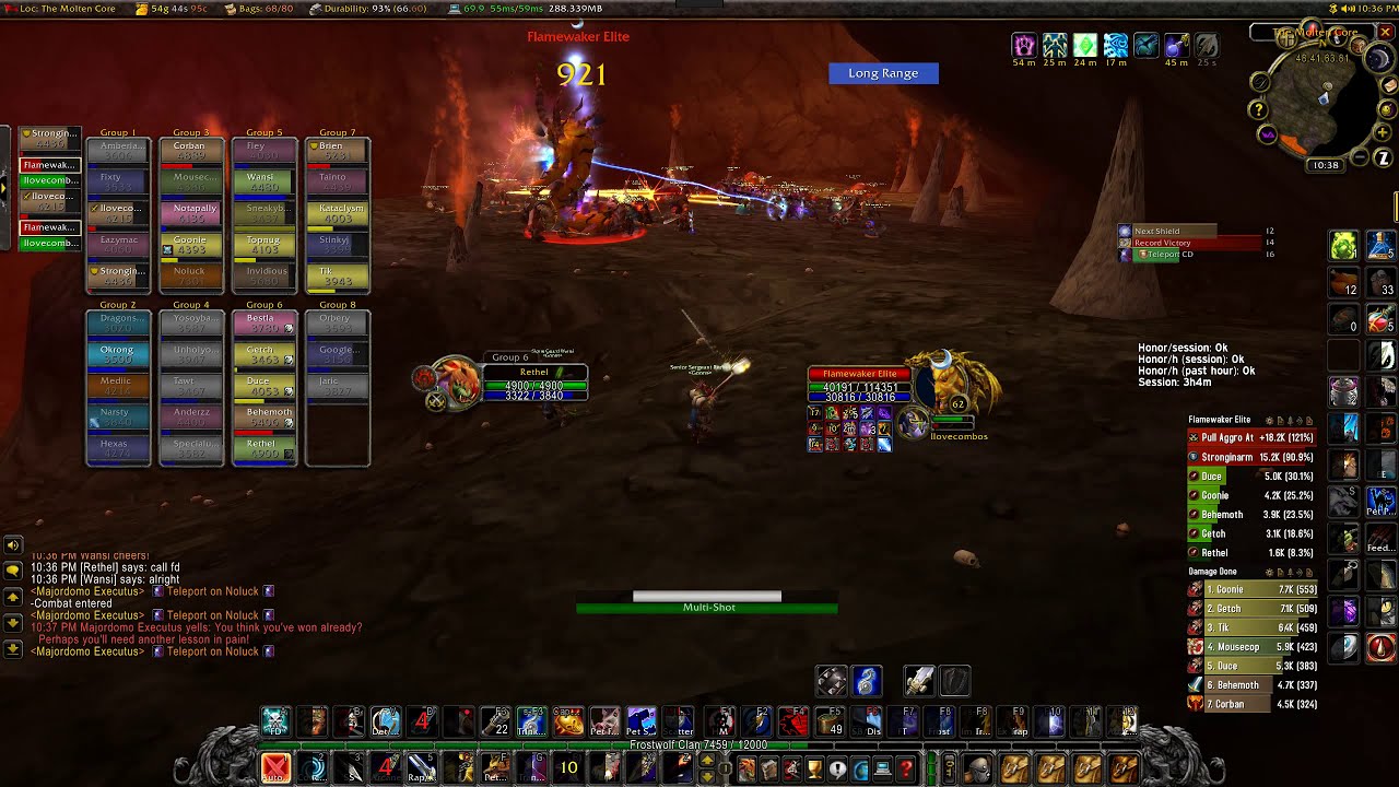 Majordomo Hunter Add Pull - WoW Classic