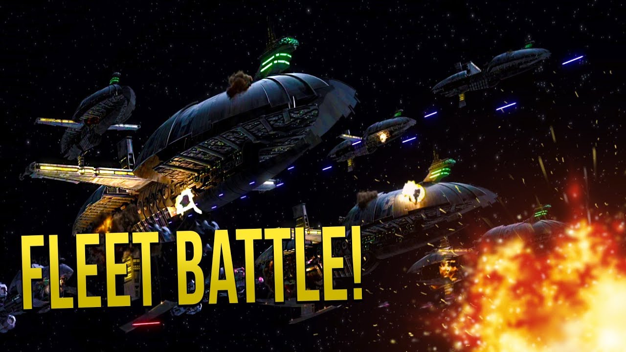 DROID FLEET vs NEW REPUBLIC! - STAR WARS Empire at War [Yoden Mod]