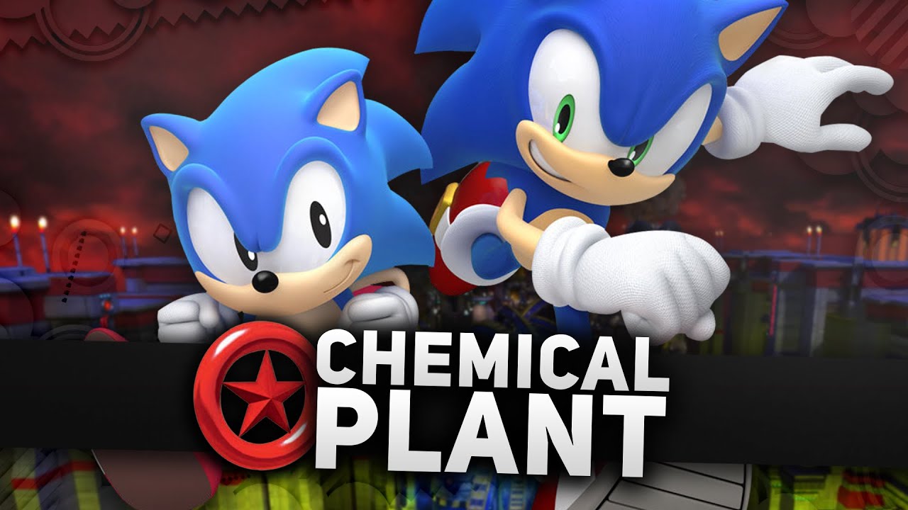 Sonic Generations - All Chemical Plant Acts 1 & 2 Red Star Ring Locations + S-Ranks (4K)