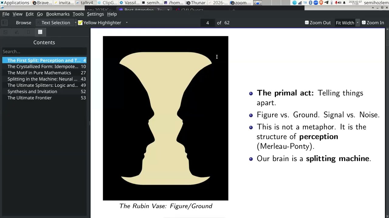 Semih Özlem -- The structure of learning: From algebra to AI