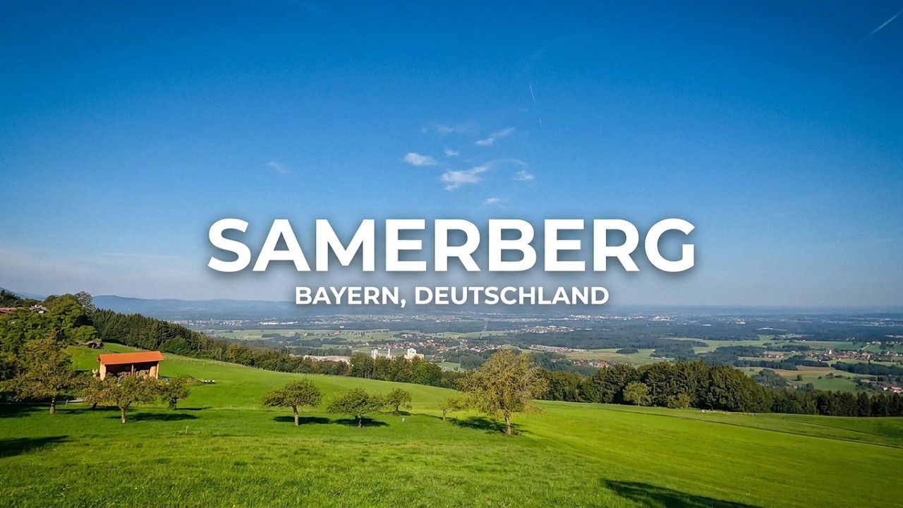 Samerberg - Nußdorf am Inn | Autofahrt | Bayern, Deutschland