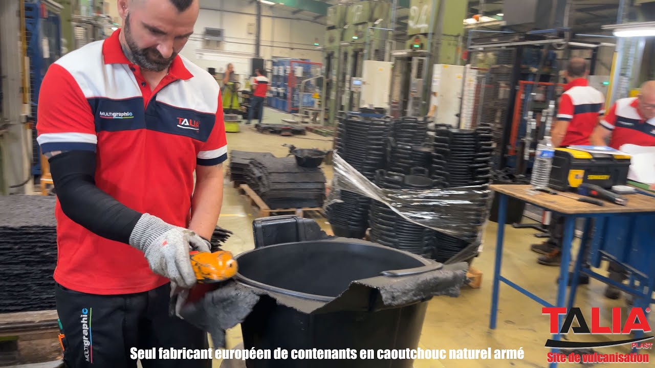 Visite complète de notre chaîne de vulcanisation du caoutchouc