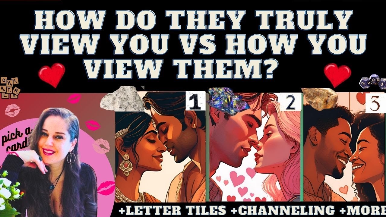 HOW DO THEY TRULY VIEW YOU vs HOW DO YOU VIEW THEM? *honest*❤️TAROT PICK A CARD (+very detailed)