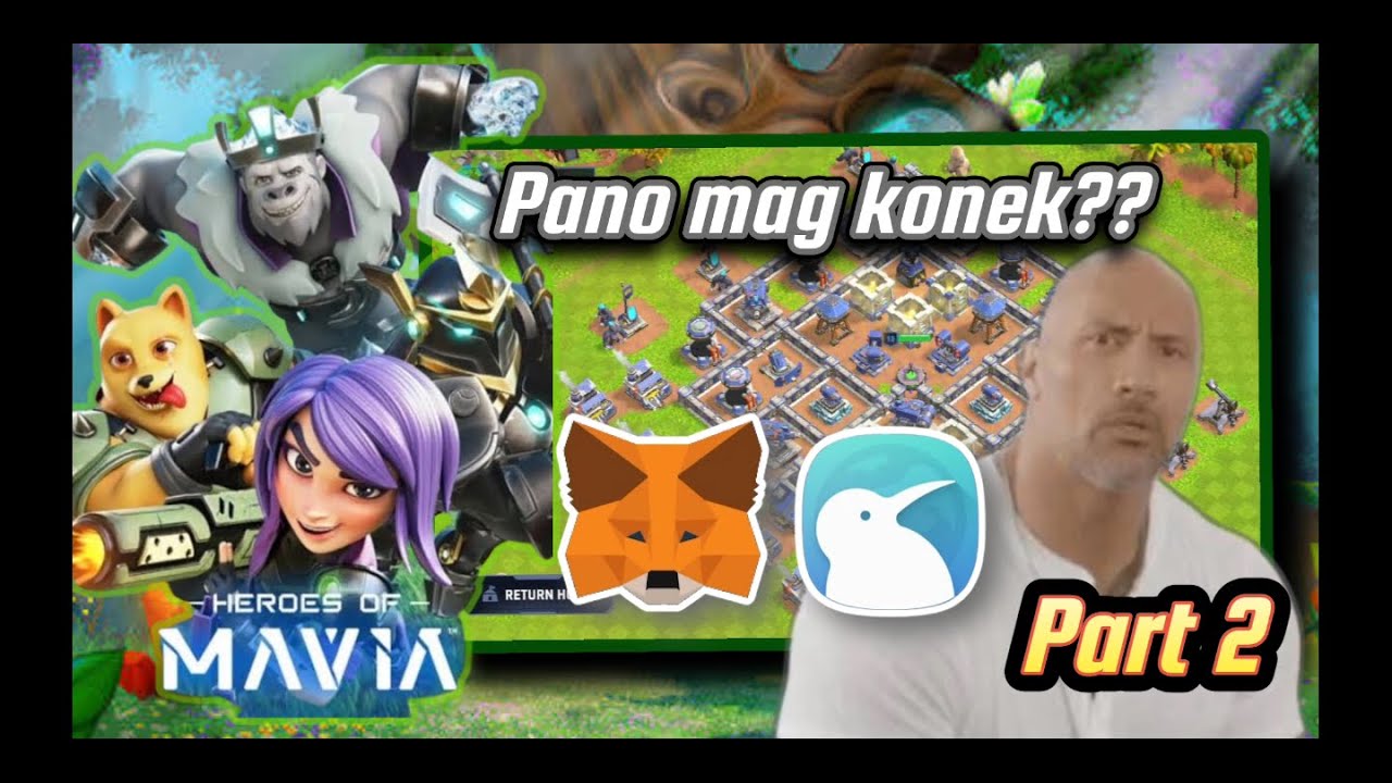 how to Connect Metamask wallet using Mobile Phone in Heroes Of Mavia (Part 2)
