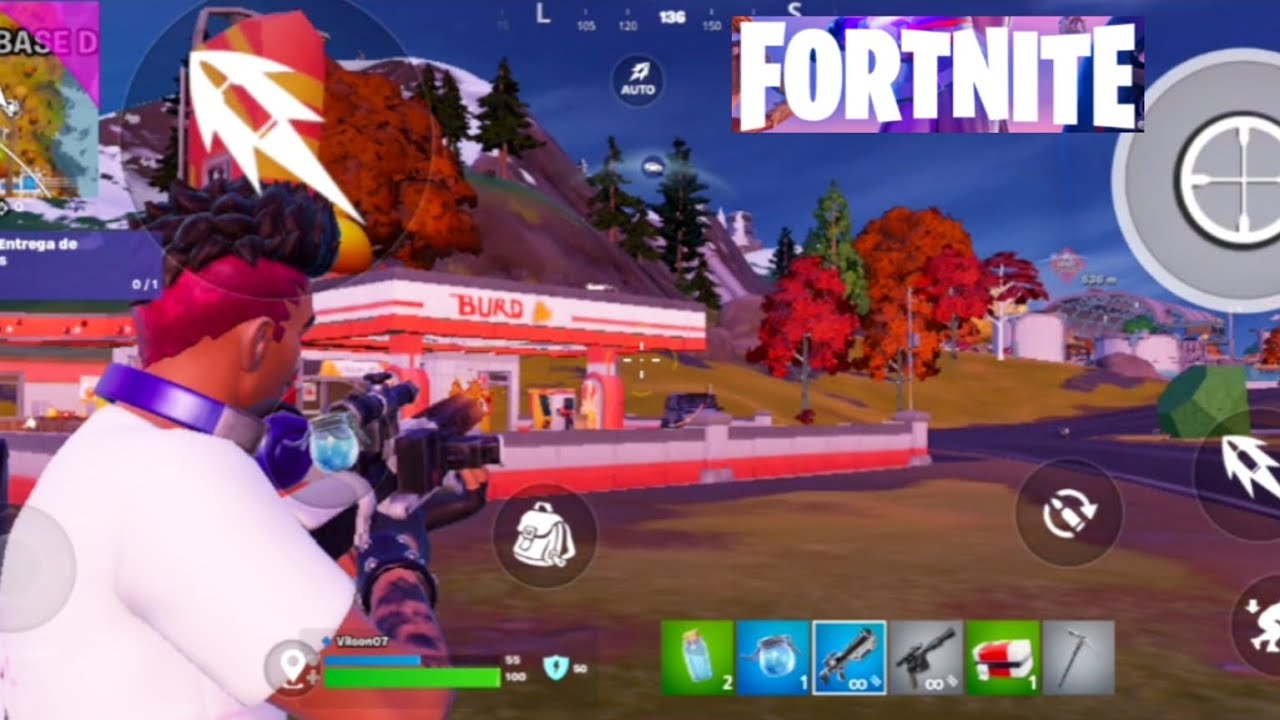 Redimi note 13 pro Fortnite mobile gameplay 60 Fps - 16/05/2025