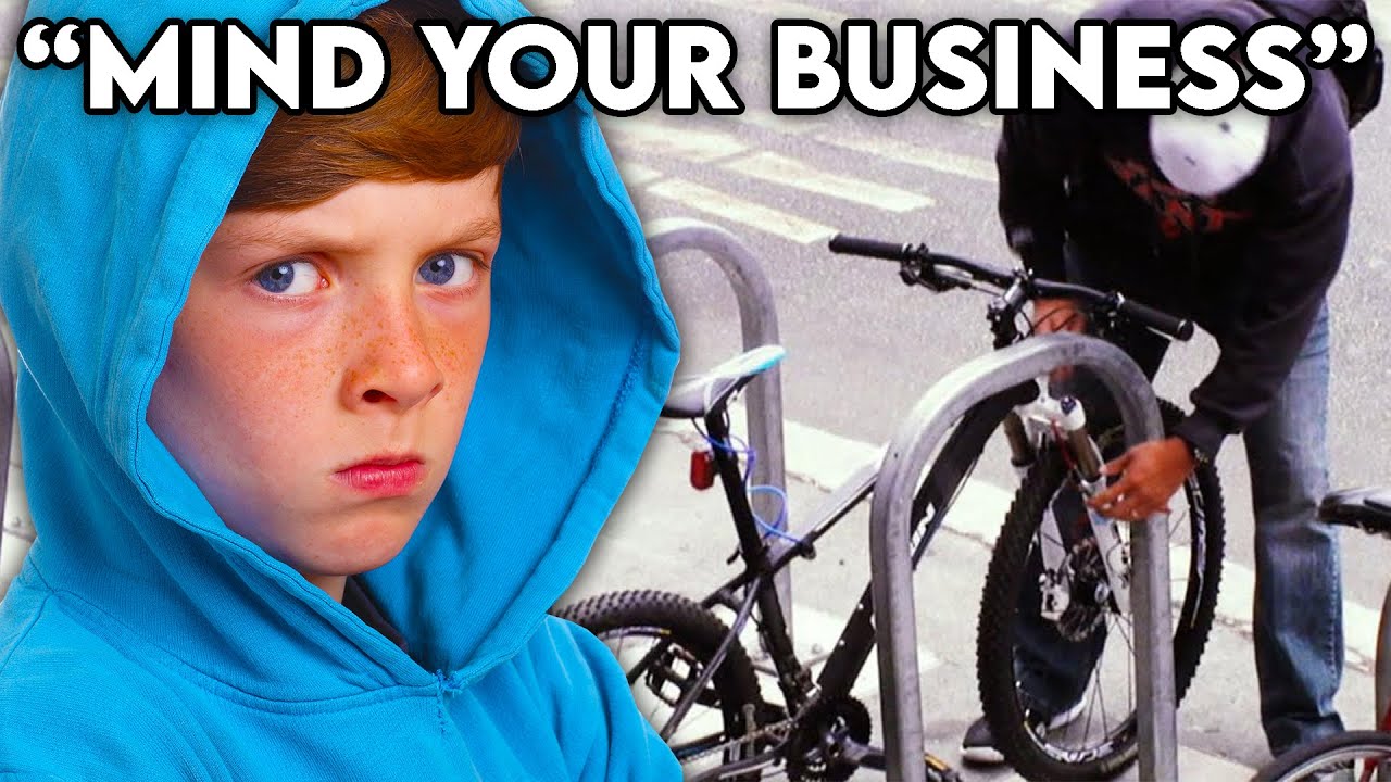 THIS GUY STOLE MY BIKE...