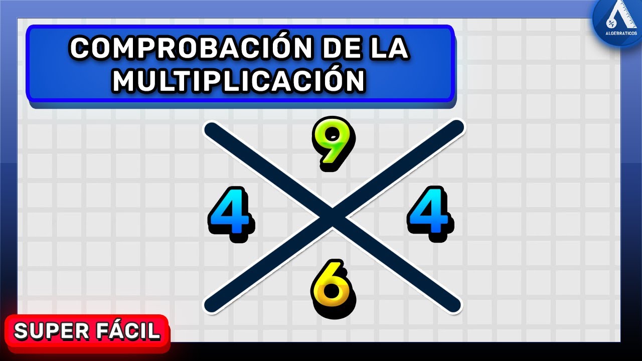 COMPROBACIÓN DE LA MULTIPLICACIÓN | Comprobar una MULTIPLICACIÓN (Ejercicio 1)