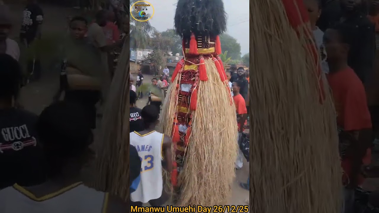 Mmanwu Umuehi Day Mgbidi, Masquerade  Umuehi in Mgbidi Ọrụ west Imo State Brought by GOSMADON MEDIA
