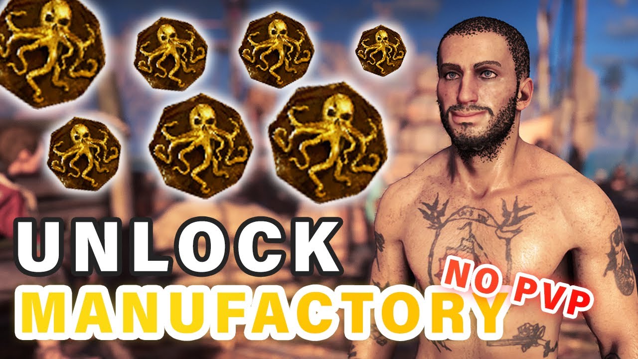 How to Unlock Manufactory Locations WITHOUT PVP | Helm Empire Guide ► Skull & Bones