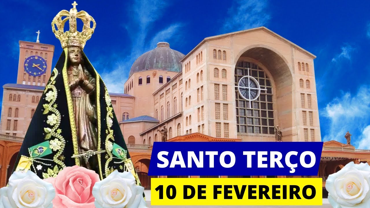 Santo Terço de Hoje - 10/02/2026 | Mistérios Dolorosos | Terça-feira