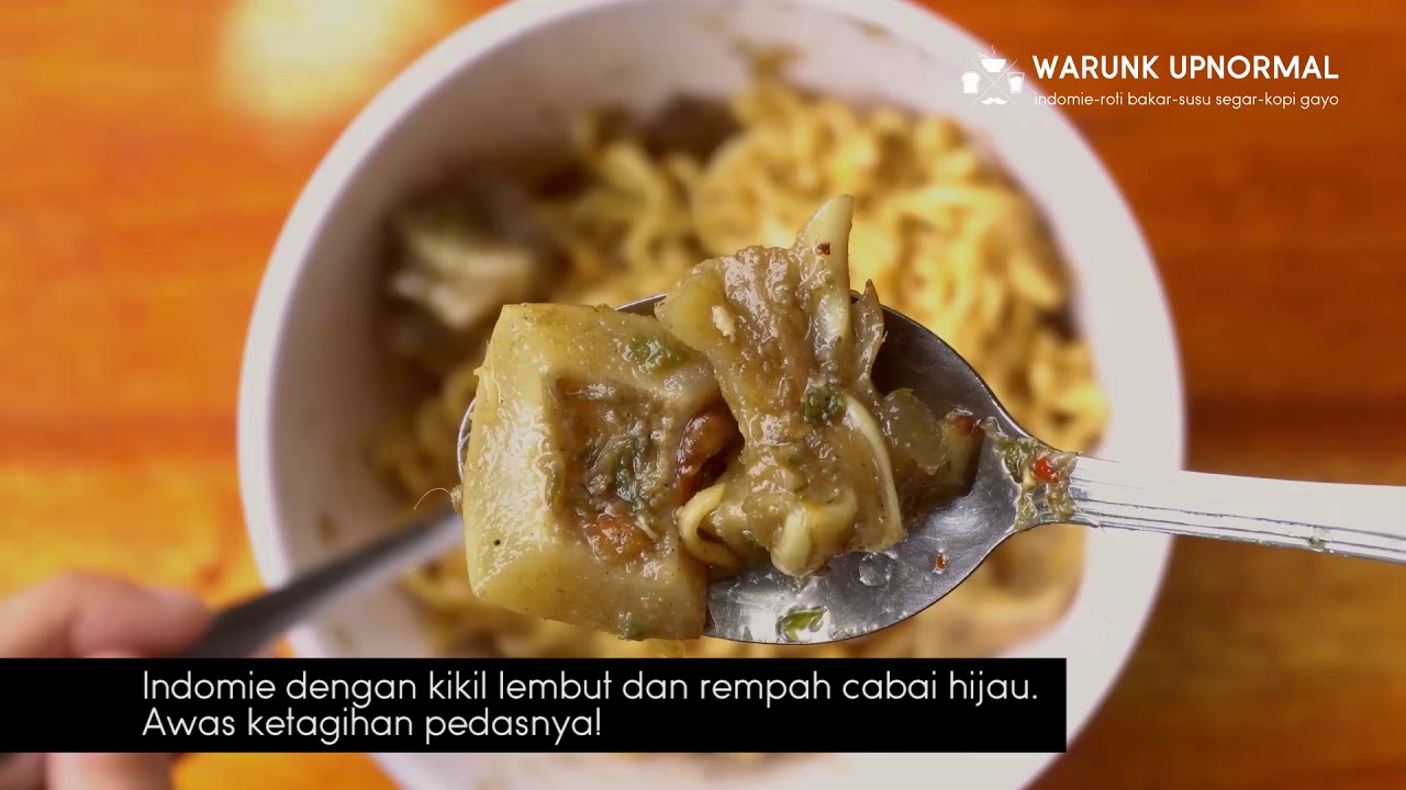 Ini dia menu-menu Rekomendasi dari WARUNK UPNORMAL