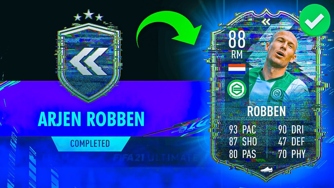 88 'FLASHBACK' ROBBEN SBC CHEAPEST SOLUTION - #FIFA21 88 Arjen Robben Flasback SBC Cheapest Way
