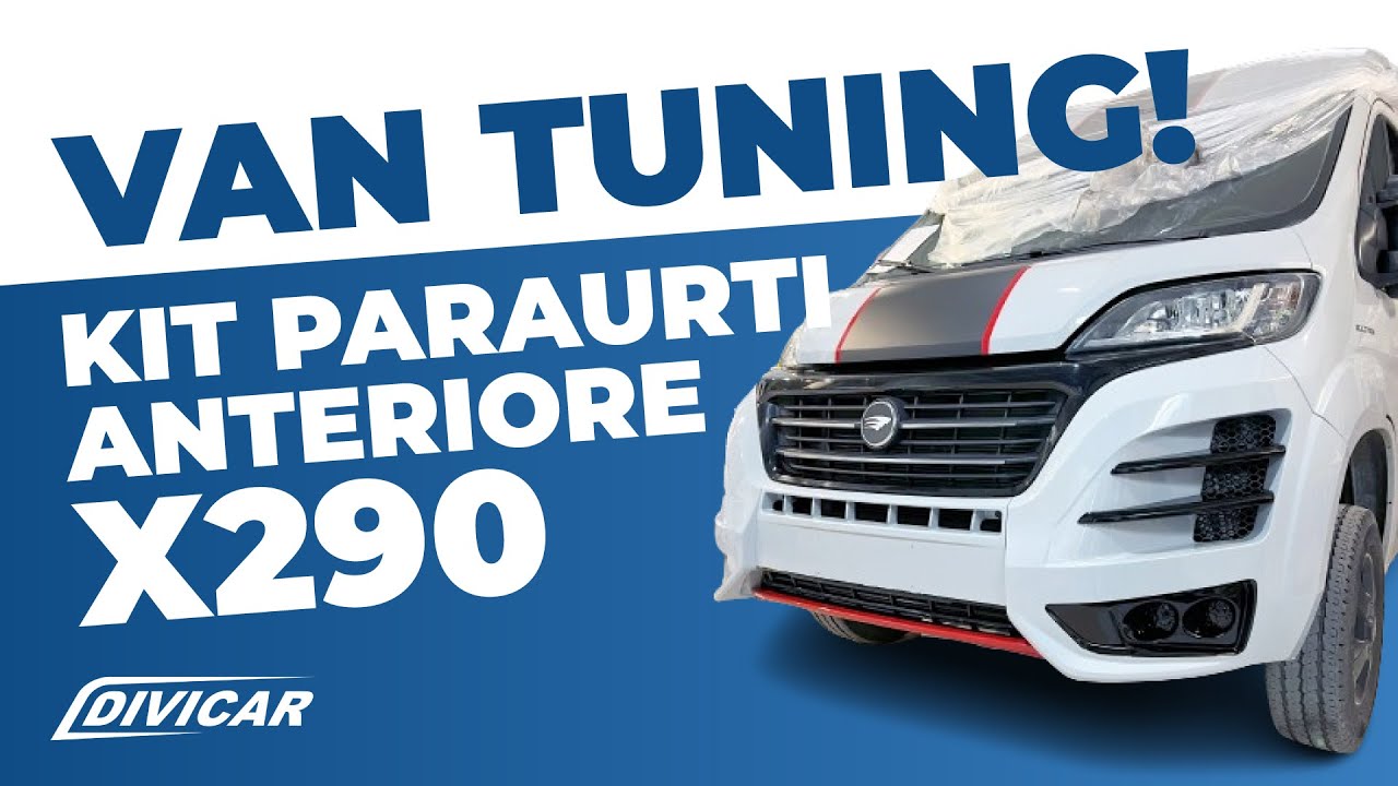 Тюнинг фургонов! Эффектный передний обвес для Ducato/Jumper/Boxer X290