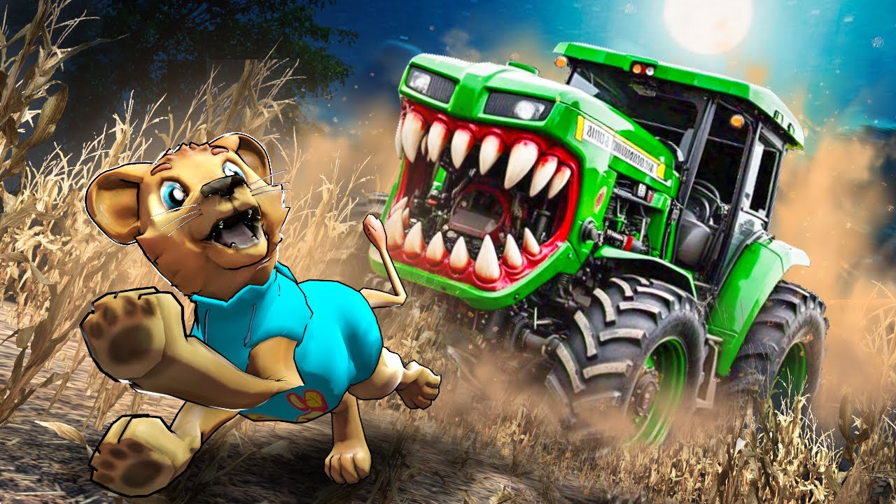 New TRACTOR EATER is following me... (Gmod Sandbox)