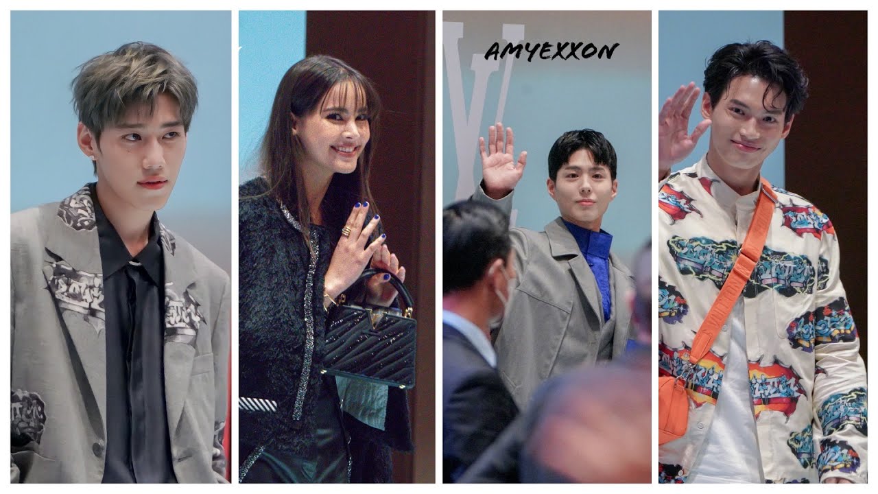 PP Krit - Yaya Urassaya - Pak Bogum - Win Metawin : Red Carpet for Louis Vuitton 1Jun22 | AmyExxon
