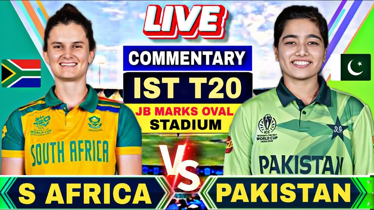 🔴Pakistan vs South Africa Women IST T20 | Commentary and scores | Sa vs Pak W ist T20