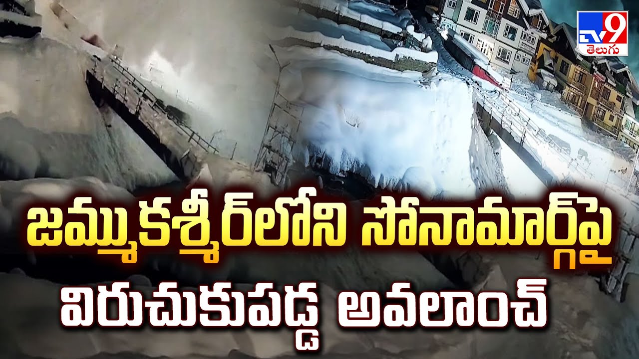 జమ్ముకశ్మీర్ లోని సోనామార్గ్ పై విరుచుకుపడ్డ అవలాంచ్ - TV9