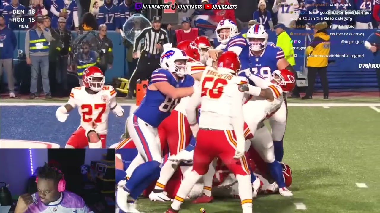 JuJuReacts на матч KC Chiefs против Buffalo Bills | Обзор всех игр NFL 2025 | Неделя 9