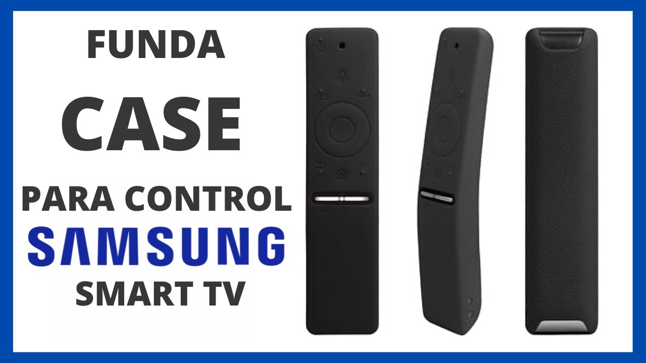 ✅ Funda Case Protector de Silicon para Control Remoto Samsung Smart TV BN59