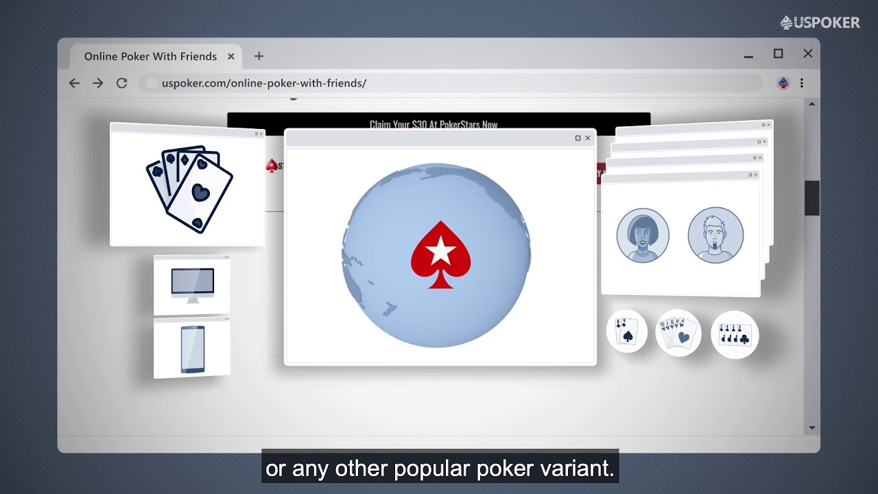 How to Play Online Poker with Friends (for Free or Real Money)