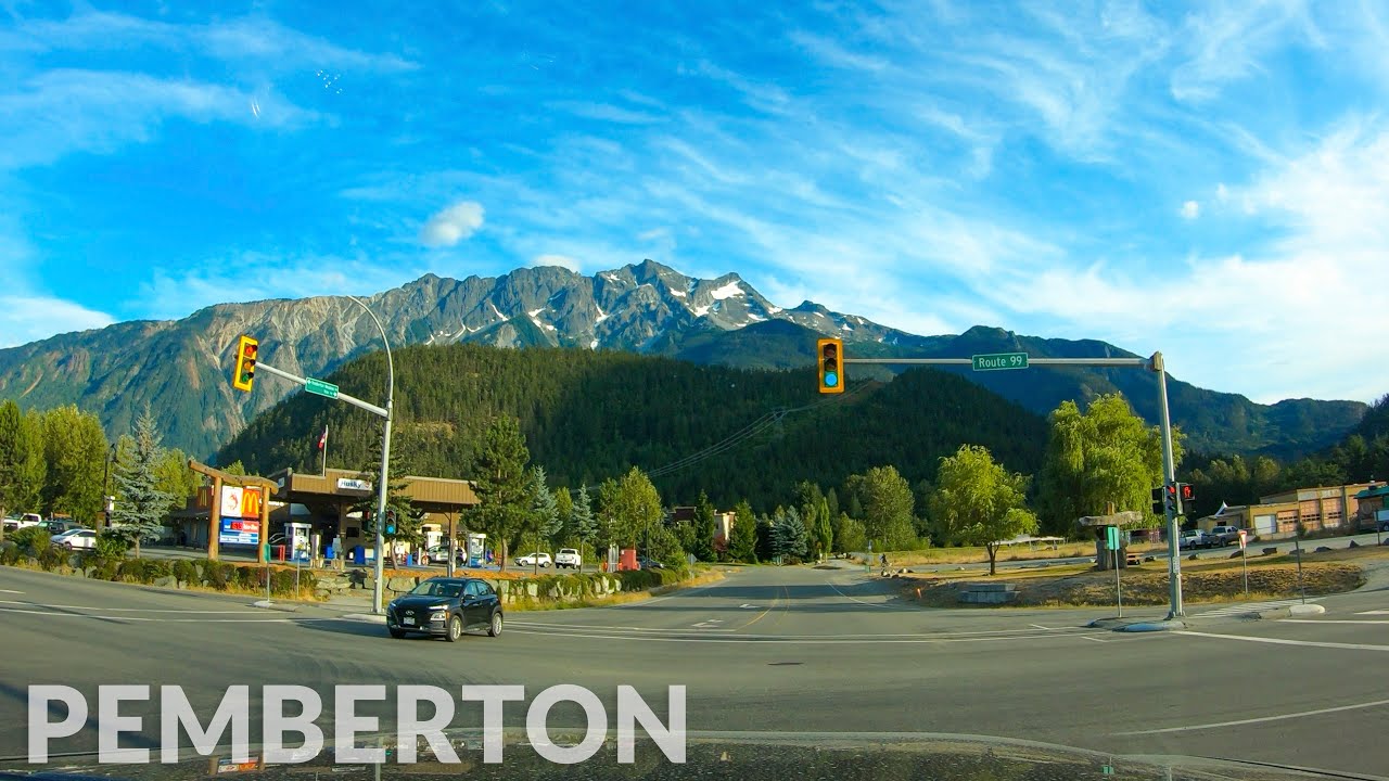 Pemberton BC 4K Drive - British Columbia, Canada