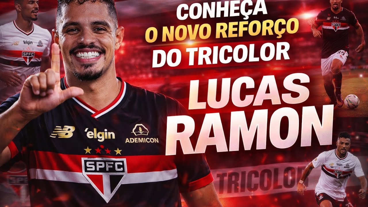 Quem &eacute; Lucas Ramon? Conhe&ccedil;a o novo refor&ccedil;o do Tricolor