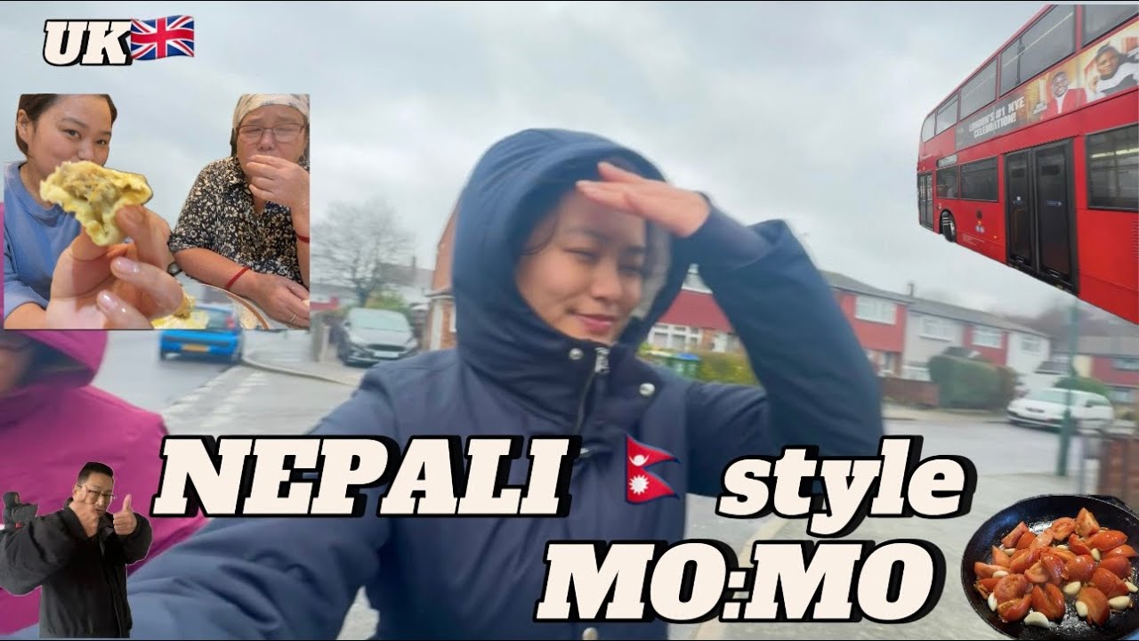 Making Authentic Nepali MOMO with my Mother in-Law 🇬🇧🇳🇵