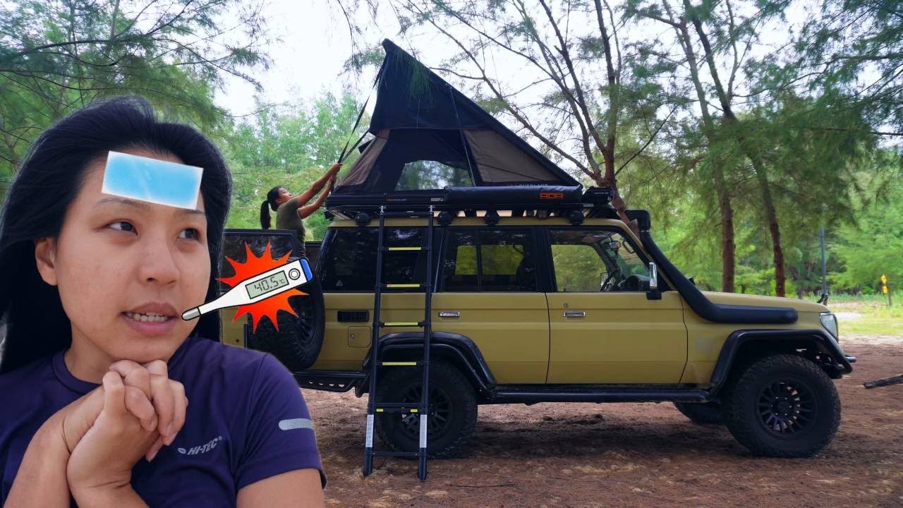 S3E7 : Falling Sick on the road | Yala, Pattani, Thailand | Solo Overland in LAND CRUISER