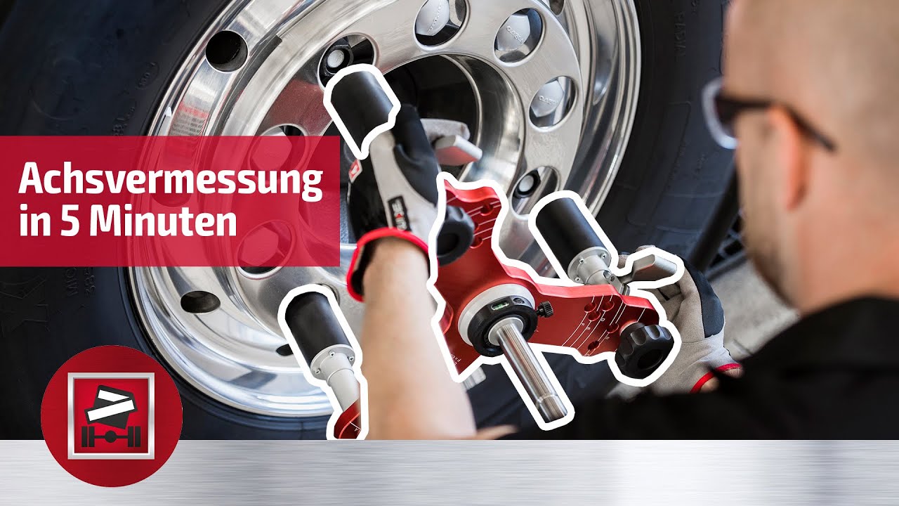 Achsvermessung in nur 5 Minuten? JOSAM i-Track II