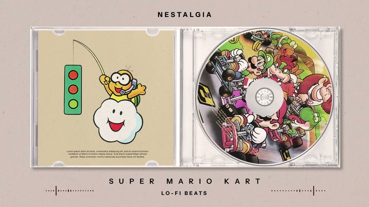 Super Mario Kart LoFi Drive 🏁🎧 – Beats desde el Circuito Mario