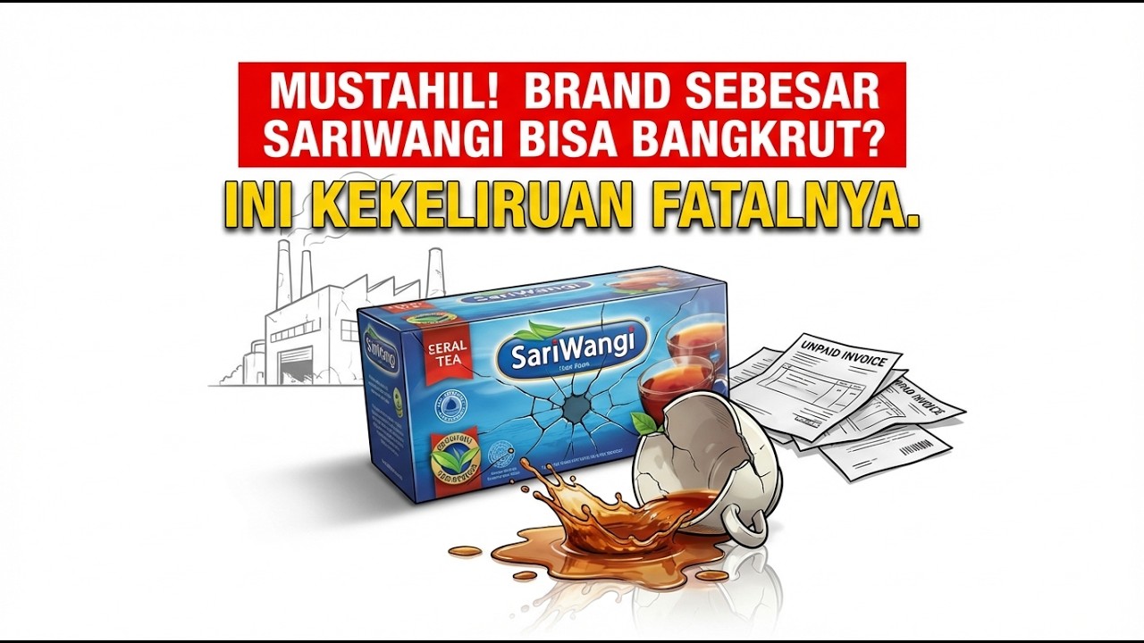 Sariwangi: Kebangkrutan Pionir Teh Celup yang Terlilit Hutang.