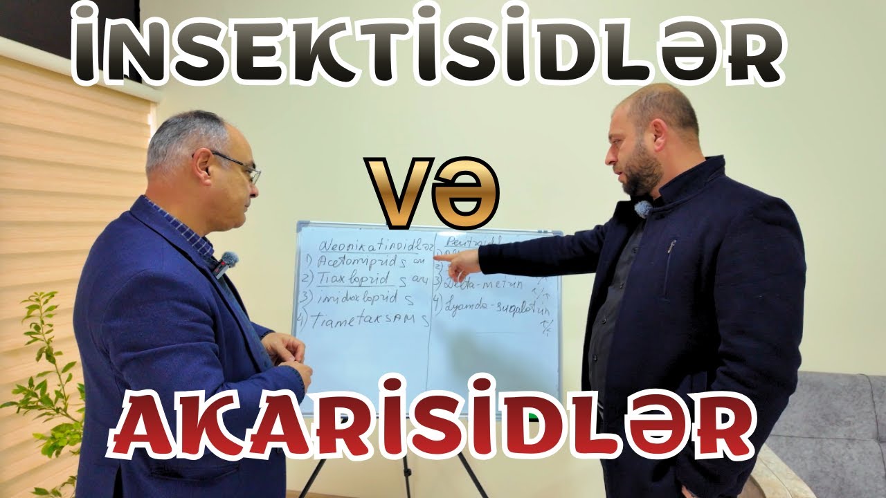 Gənə və Həşəratlara qarşı effektiv mübarizə.