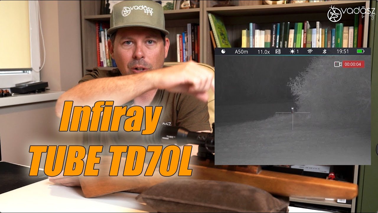 Infiray Tube TD70L V2 éjjellátó céltávcső bemutató