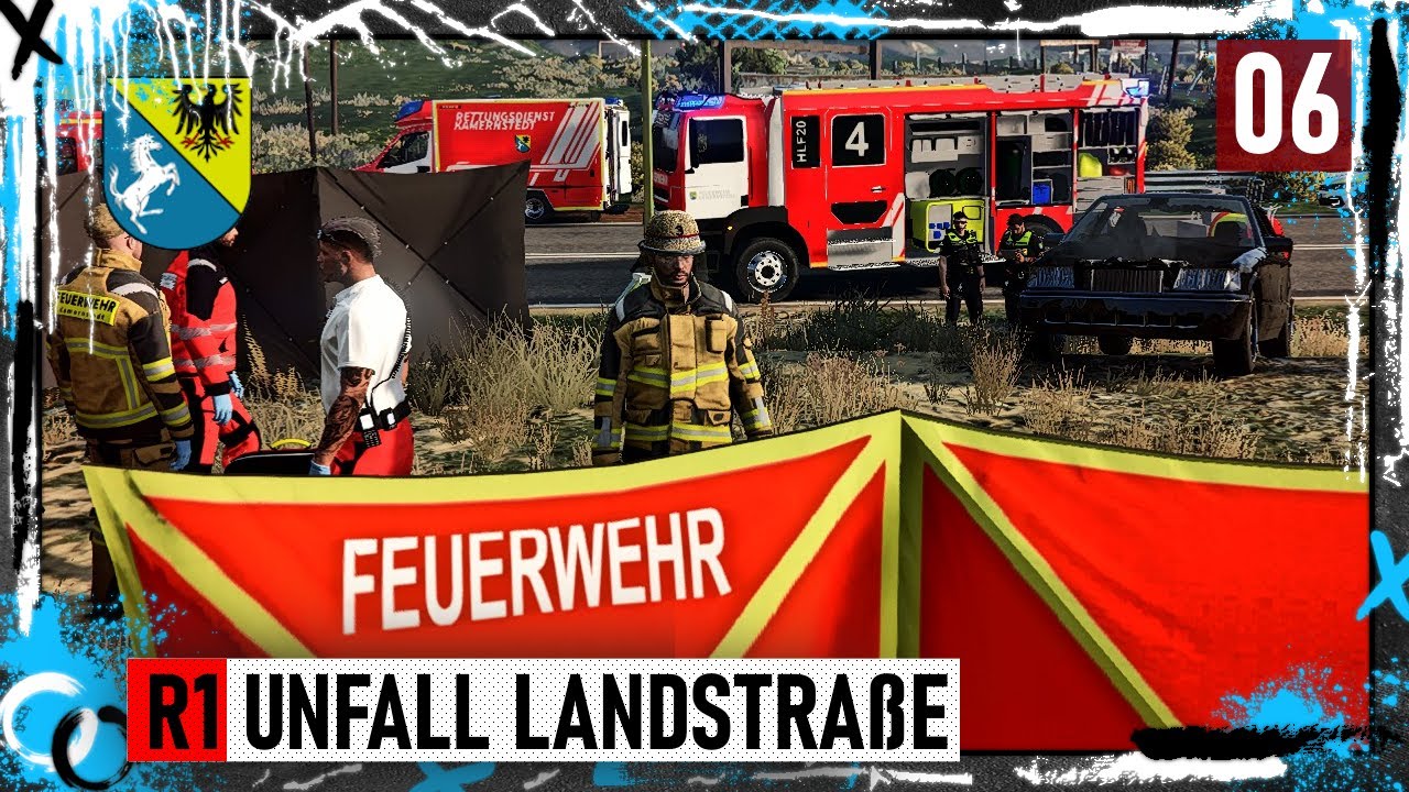 KST #06 | 🚒 Verkehrsunfall auf Landstra&szlig;e | Kamernstedt Roleplay