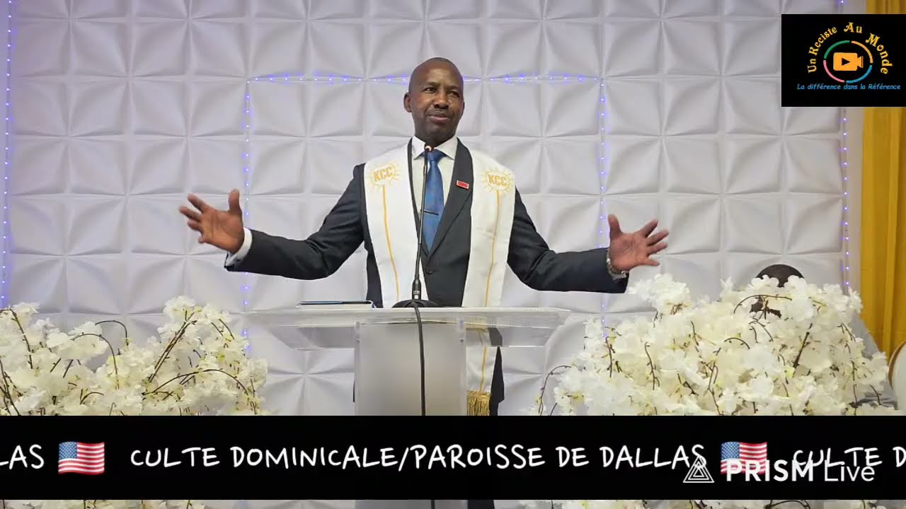 Culte dominicale #paroisse de #Dallas 