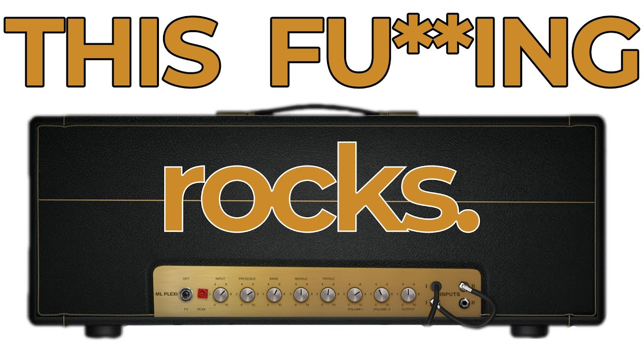 AMPED PLEXI - ML Sound Lab + GGD Aggressive Rock / 2024 Ibanez AZ24P1QM / Marshall tones cheap !