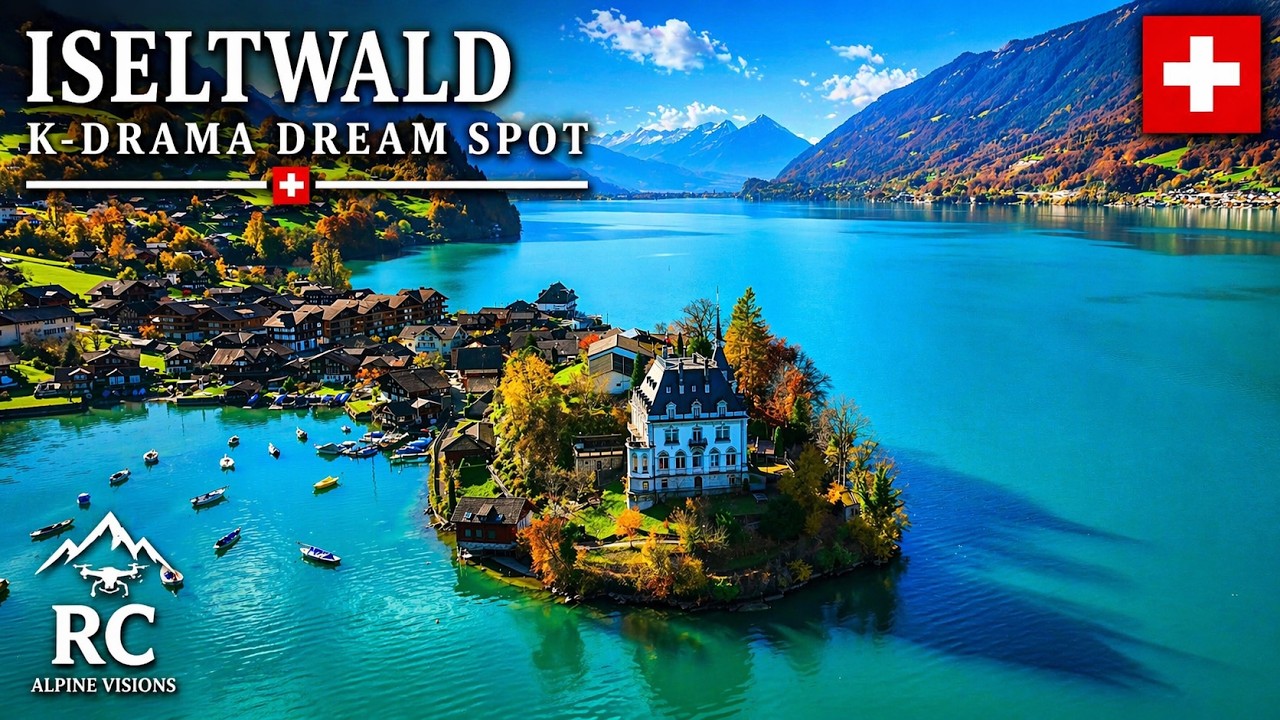ISELTWALD &ndash; The Magical Swiss Village from Crash Landing on You | 4K Drone Cinematic