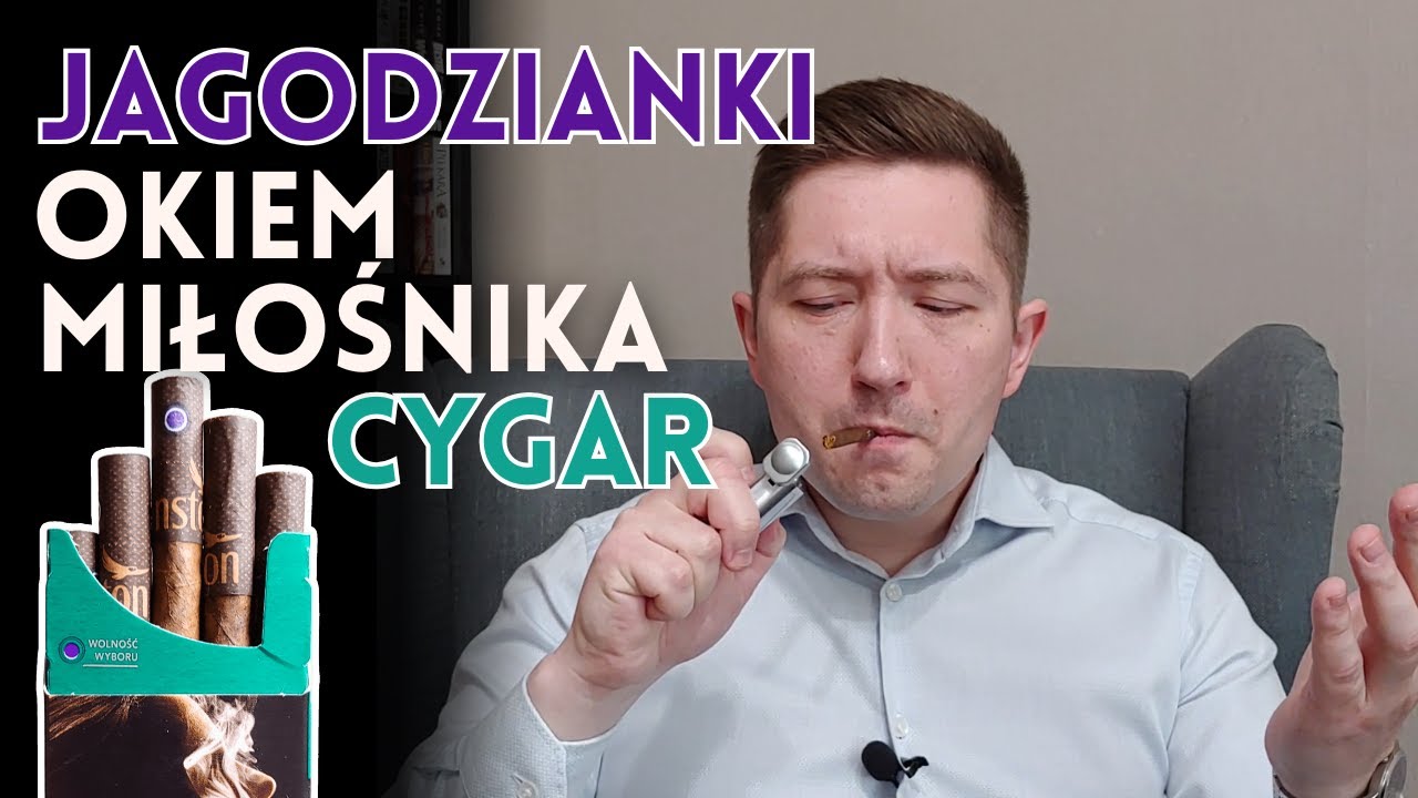 Cygaretki Winston Purple Green. Jagodzianki z mentolem i to w jednej kulce.