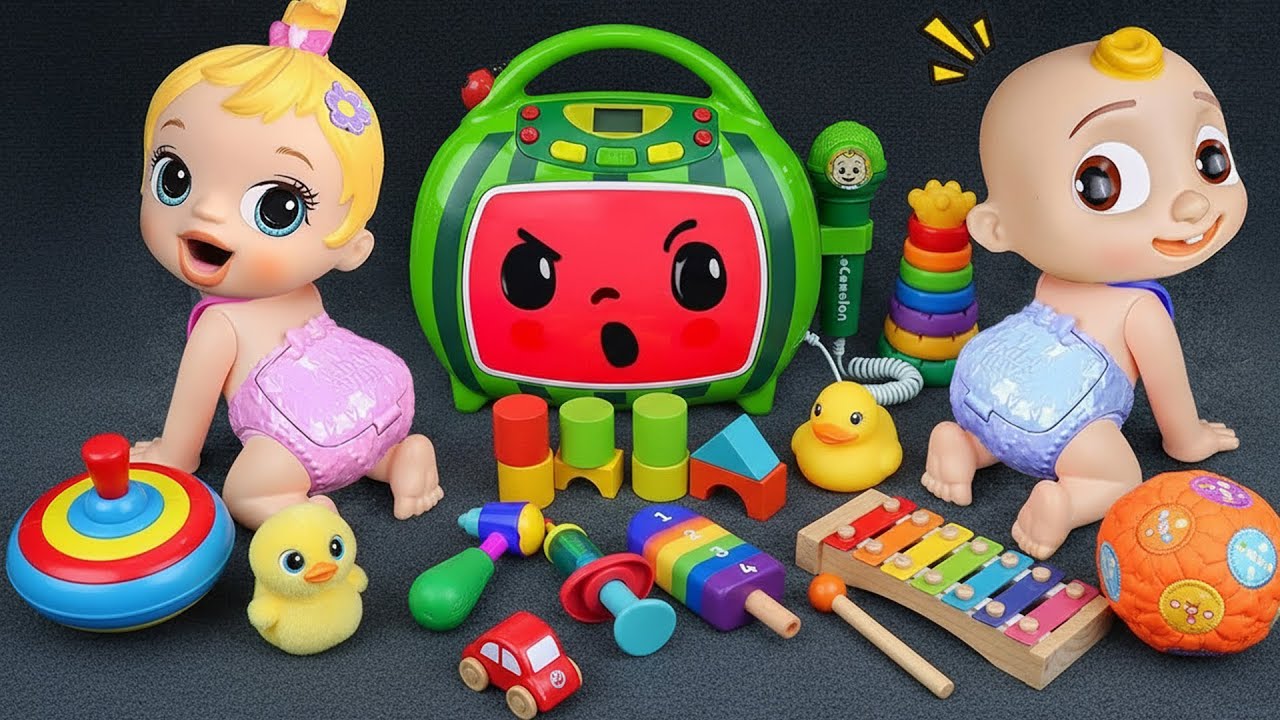 18 Minutes Satisfying with Unboxing COCOMELON Collection, Pinkfong Ambulance Playset Collection ASMR