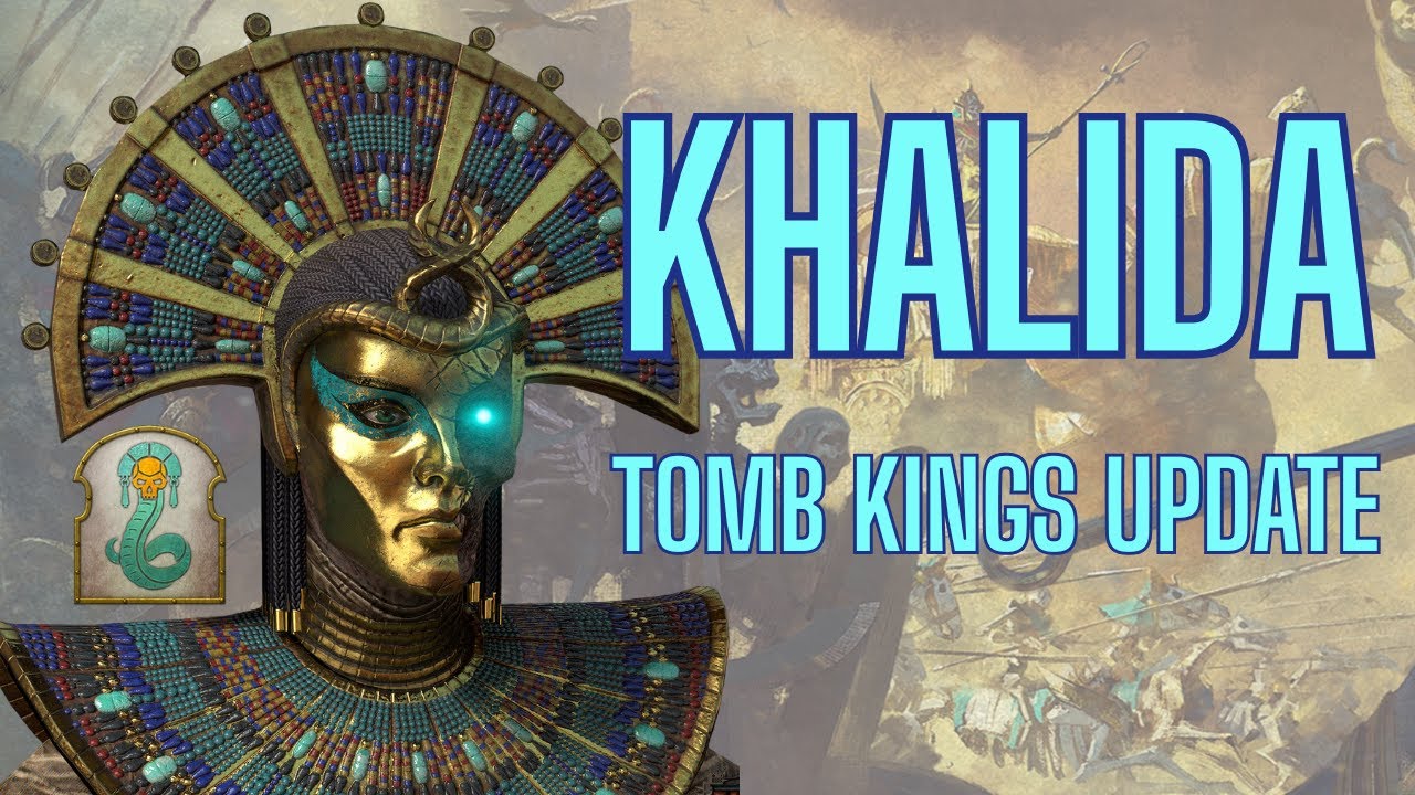 High Queen Khalida - Court of Lybaras - Tomb King AAR - Total War Warhammer 3 - Patch 6.3