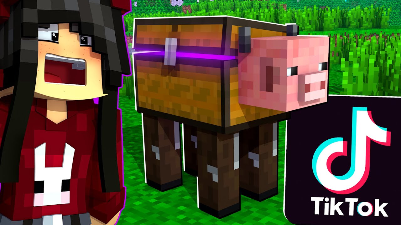 TESTEI TIKTOKS VIRAIS DE MINECRAFT PRA VER SE FUNCIONAM DE VERDADE!