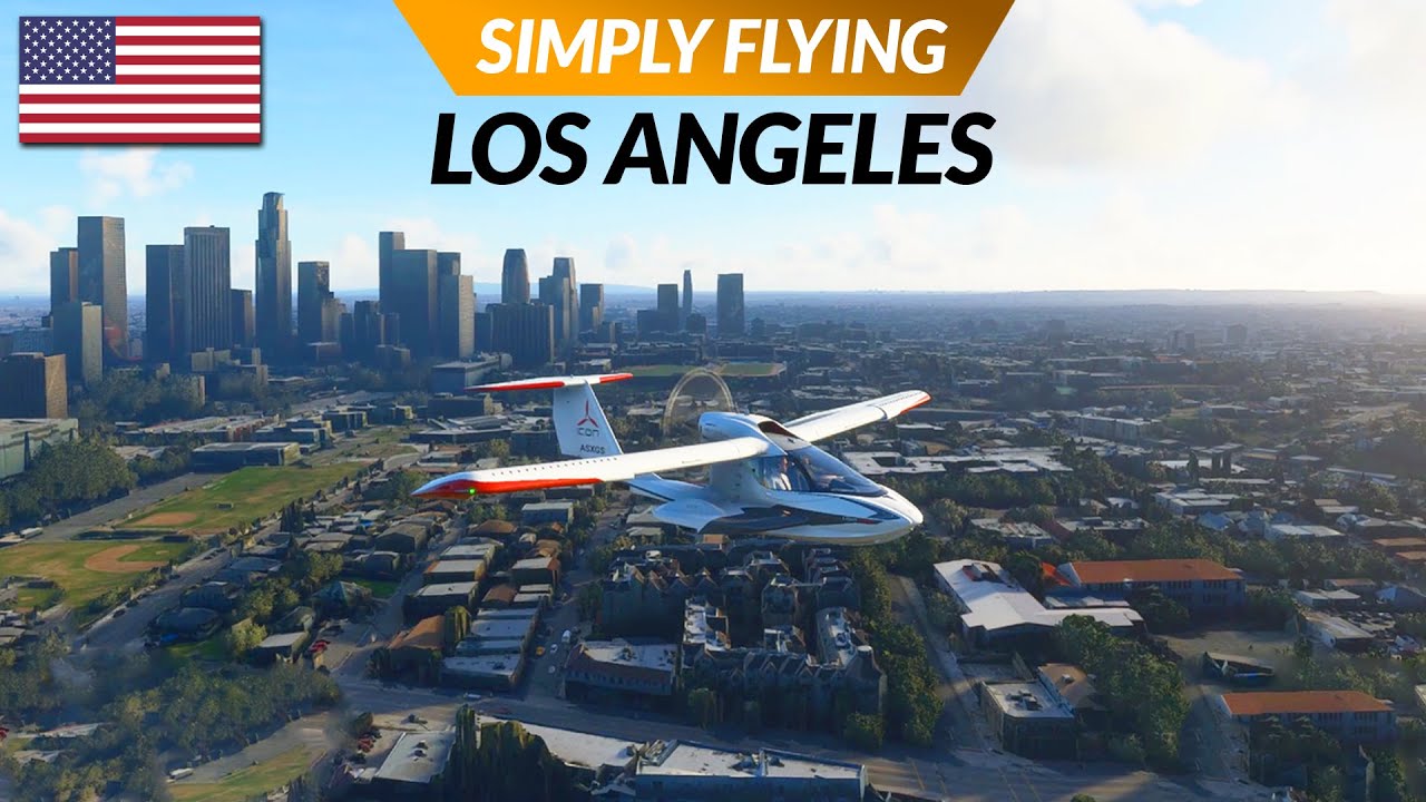 Flight Simulator 2020 Los Angeles - USA