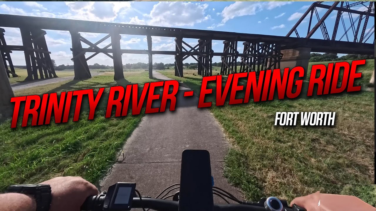 Afternoon Ride on Trinity River Trails | 8 Mile Cycling Adventure in Fort Worth