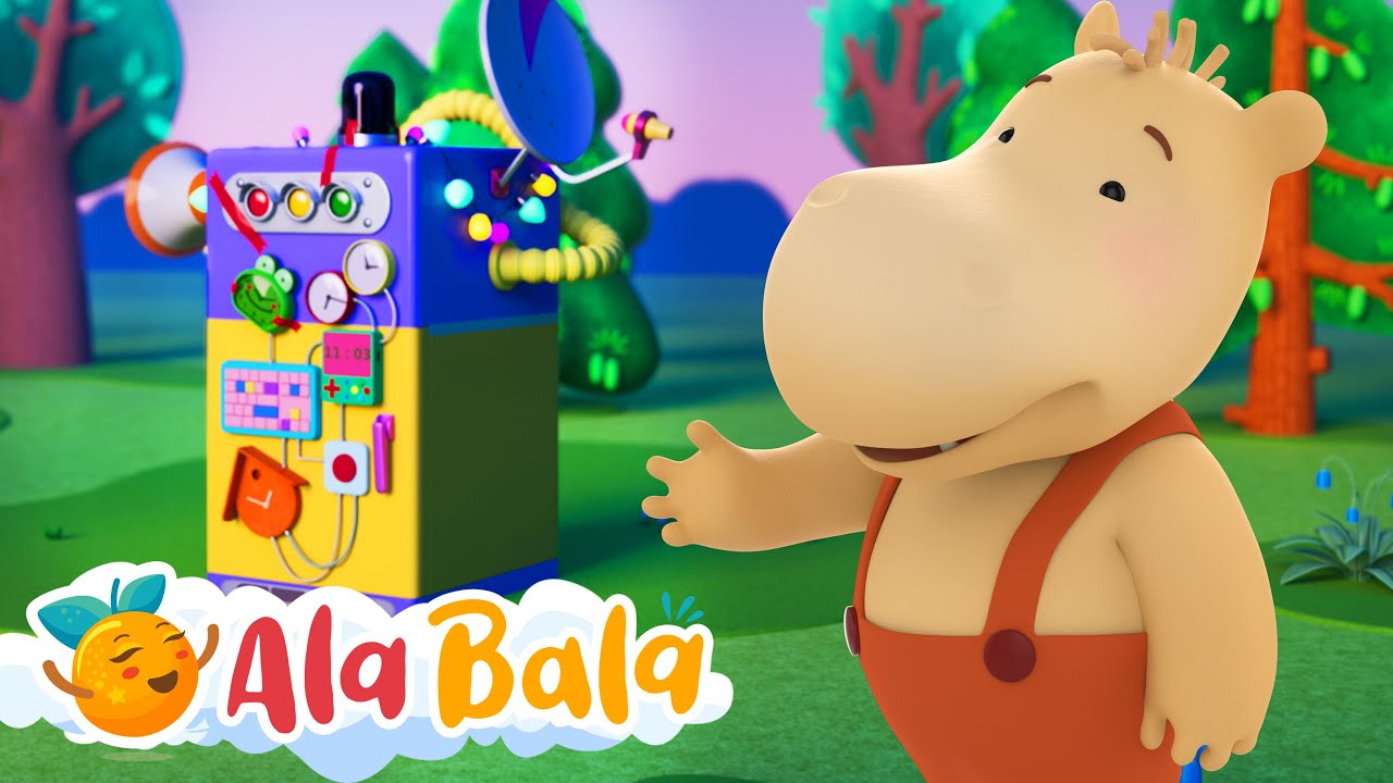 Desene animate AlaBala - Tina și Tony - Mașina timpului | Desene Copii