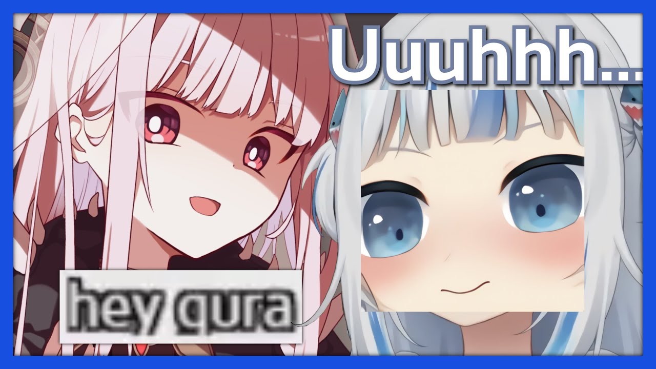 Gura's caught IN 4K by Calli... She forgot her meeting!【Hololive EN】